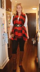 The Woolen Plaid Shrug