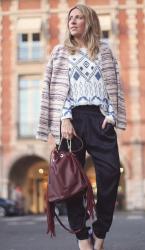 MIXING PRINTS | PARIS FASHION WEEK