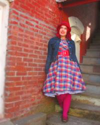 plaid, petticoat, & an assault on the eyeballs