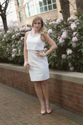 Spring White & a "Shop the Blogger Closet Sale"