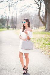 Little White Lace Dress