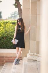 the little black spring dress