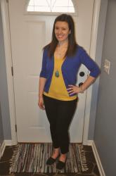 Pinspired: Mustard and Cobalt