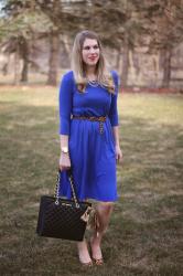 Kika Cobalt Dress