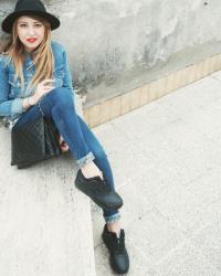 Outfit primavera 2015 – Denim on denim rules