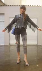 Fringed Suede Jacket and New Favourite Ripped Jeans