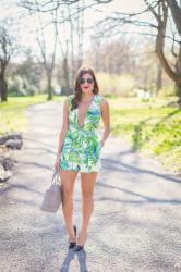 Botanical Romper