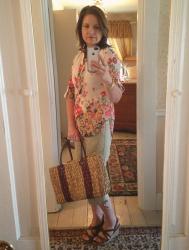 Fashion Over Fifty:  Spring Florals Revisited