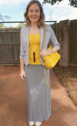 Thrifted Finds: Bright Tops and Maxi Skirts and Rebecca Minkoff Bags