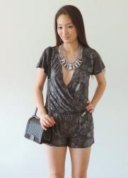 The Twilight V-neck Romper