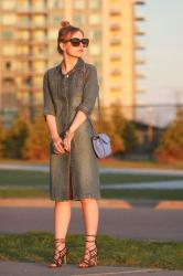 Denim ShirtDress