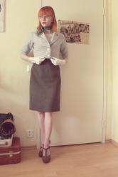 1950-60s cropped jacket