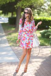 Bright Floral Dress