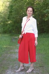 HOW TO WEAR CULOTTES OVER 50 - TREND 2015