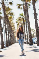 Fringes and palm trees