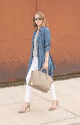 Denim Trench