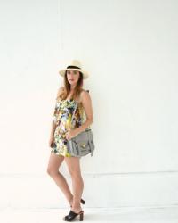 Weekend Wear: Tropical Florals &amp; A Blog Update!