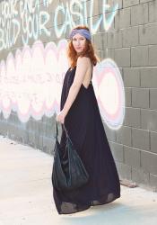 Summer Essential: Black Maxi Dress