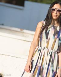 Printed Dress for a Summery Look