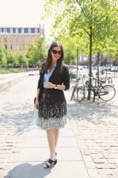 Outfit: professional in s. Oliver and Noa Noa