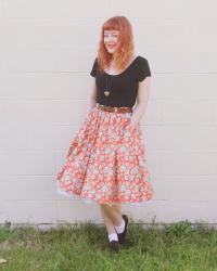 I made a skirt - with pockets!