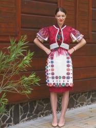 a folk costume