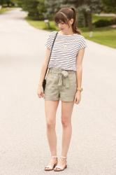 Paperbag Tie Shorts