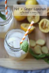 Mint & Ginger Lemonade