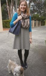 Corporate Style: Fit and Flare Dresses ~ Winter Layering