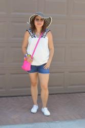 Throw Back Thursday Fashion Link Up: Floppy Hat