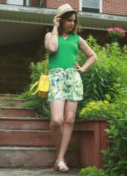 Fashion Over Fifty:  Printed Shorts