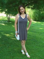 Fashion Over Fifty:  Jersey Stripes