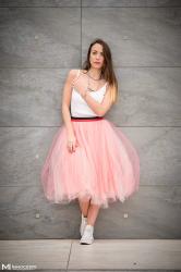 Una gonna di tulle per una principessa sporty 