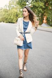 LITTLE DENIM DRESS