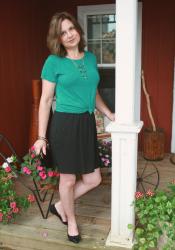 Fashion Over Fifty:  The Little Black Skirt Revisited