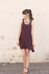 Silk Tank Dress