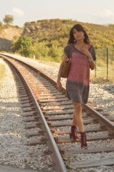 Leo Mango Dress, Burgundy Booties and Calvin Klein Tote ♥ Robe léopard Mango, bottines bordeaux et cabas Calvin Klein