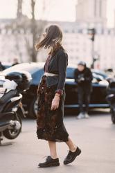 Paris Fashion Week AW 2015....Natasha