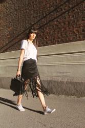 Fringe skirt