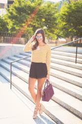 Lace Black Shorts