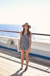 Cruisin' with LuLu's: Floral Romper