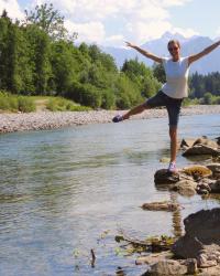 Bavarian Alps on bike