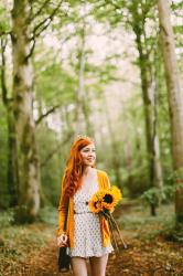 Outfit: Sunflowers & Rompers