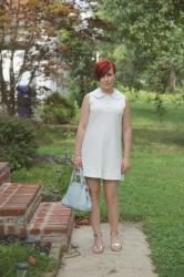 Cute Outfit of the Day:  Little White Dress