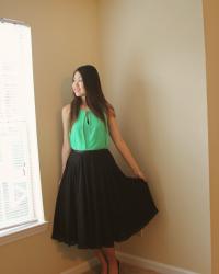 OOTD: Midi Skirt