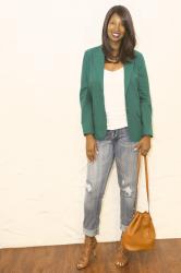 Emerald Green Blazer