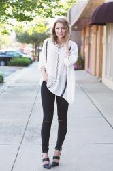 Black and White Tunic