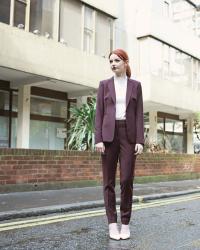 LFW Day 1: Berry Suit