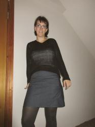 Creation: Burda Easy Denim Mini Skirt