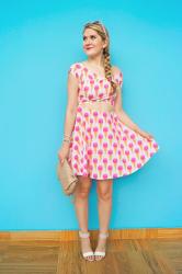 {Outfit}: Cute Ice Cream Summer Dress